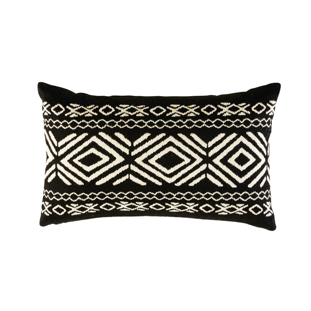 Coussin d'extérieur motifs graphiques 30x50 | Maisons du Monde FR