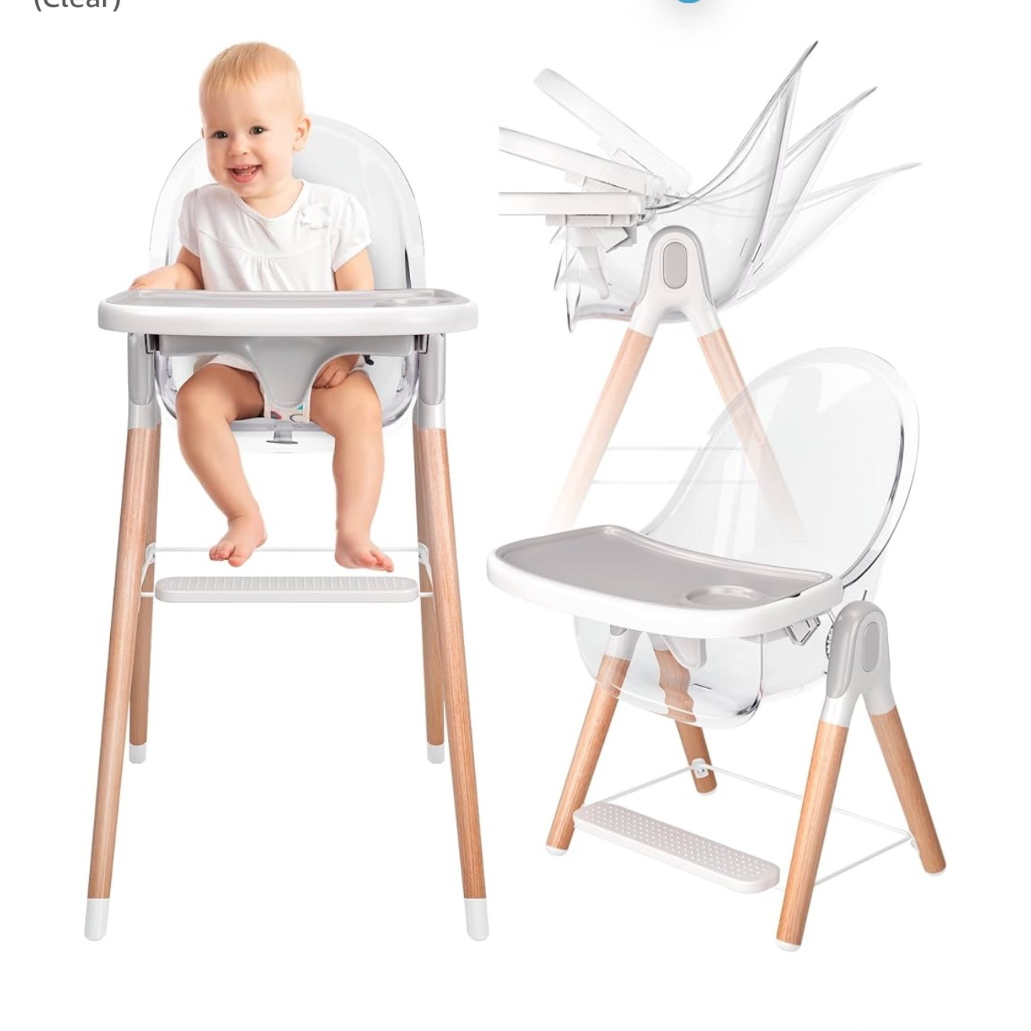 Our high chair that we have used with all our babies. 6 in 1 Deluxe Wooden High Chair

#LTKKids #LTKBaby #LTKFamily