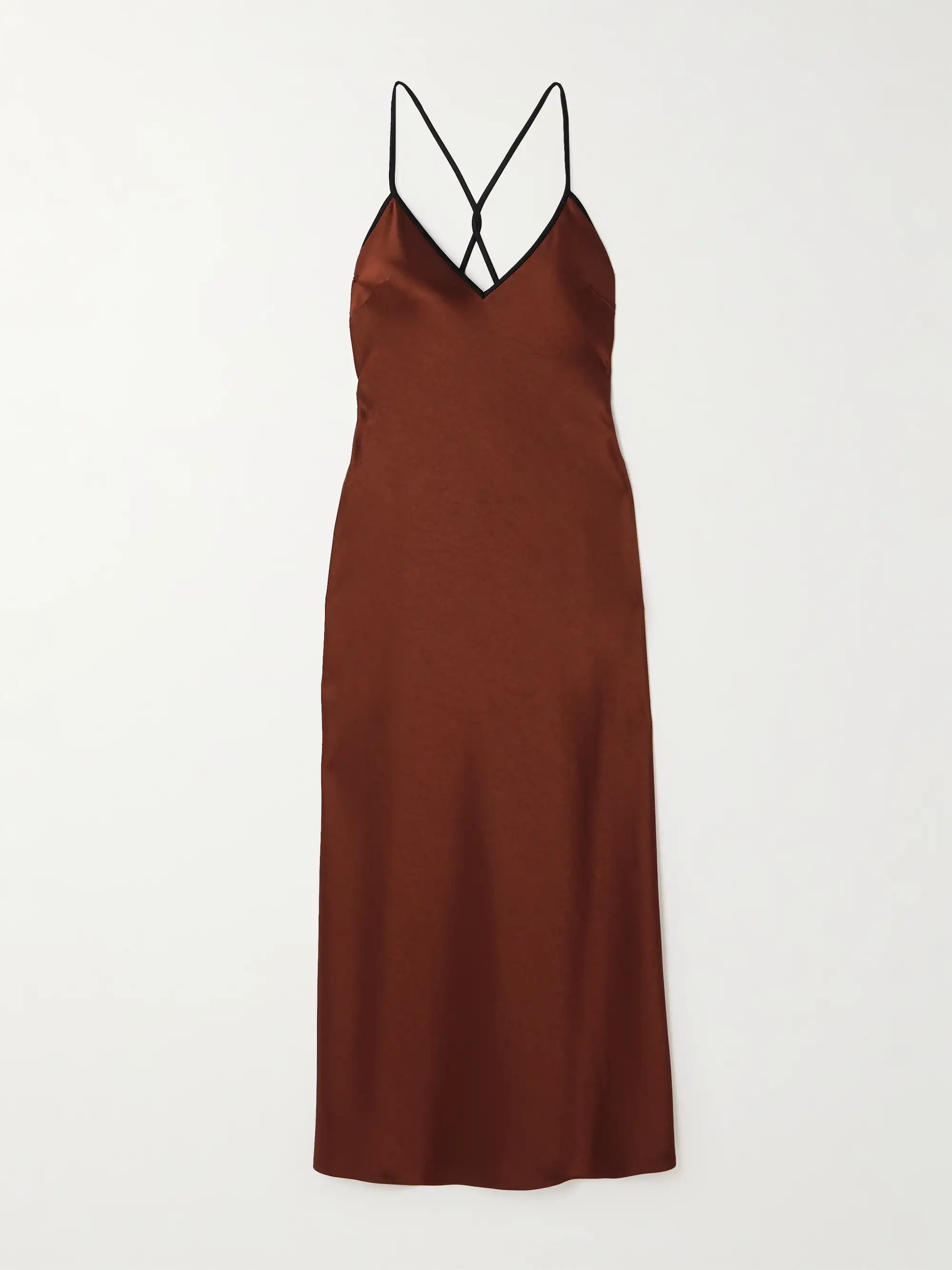 Boudoir open-back satin maxi dress | NET-A-PORTER (UK & EU)