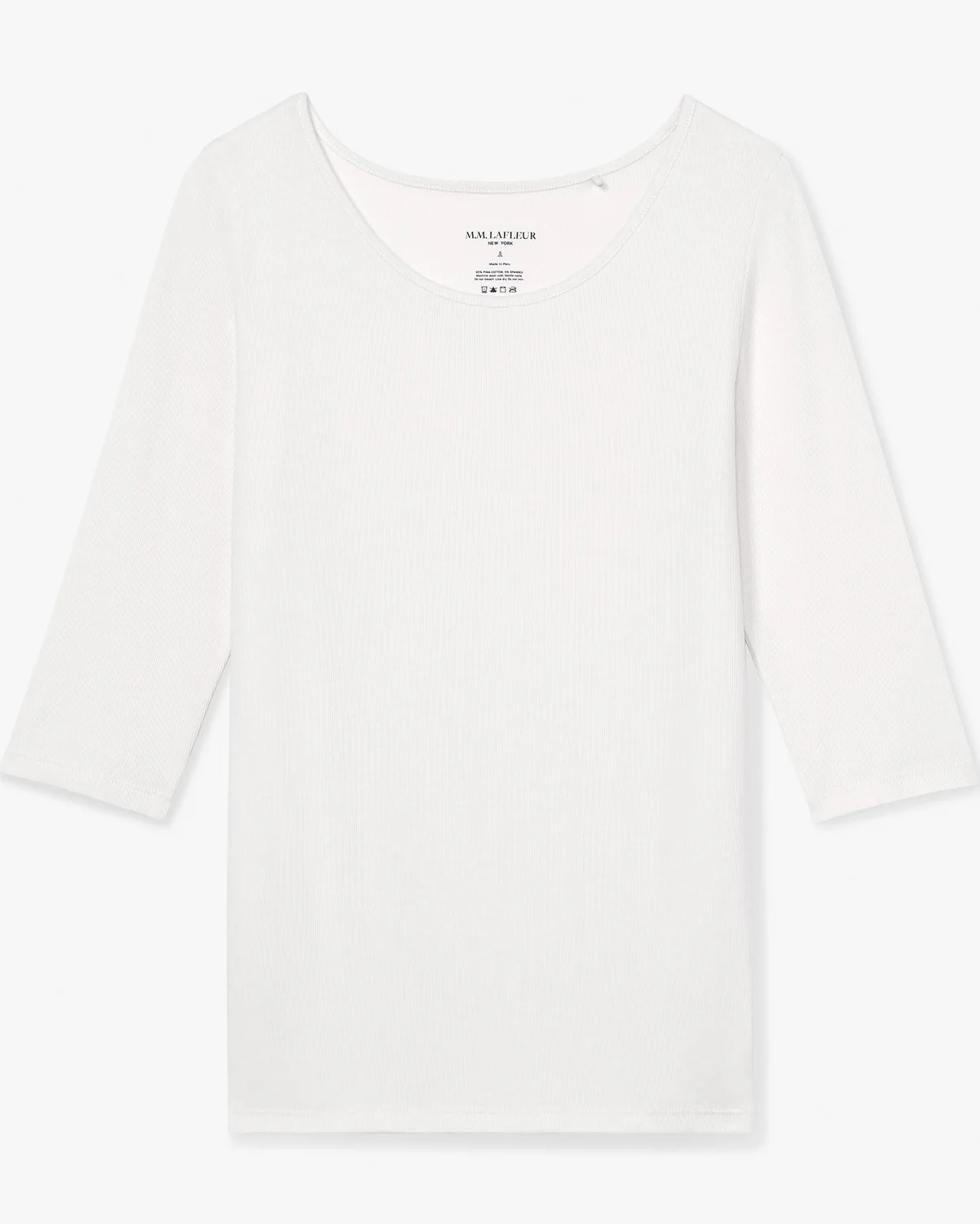 The Soyoung T-Shirt - Ribbed Pima Cotton | MM LaFleur