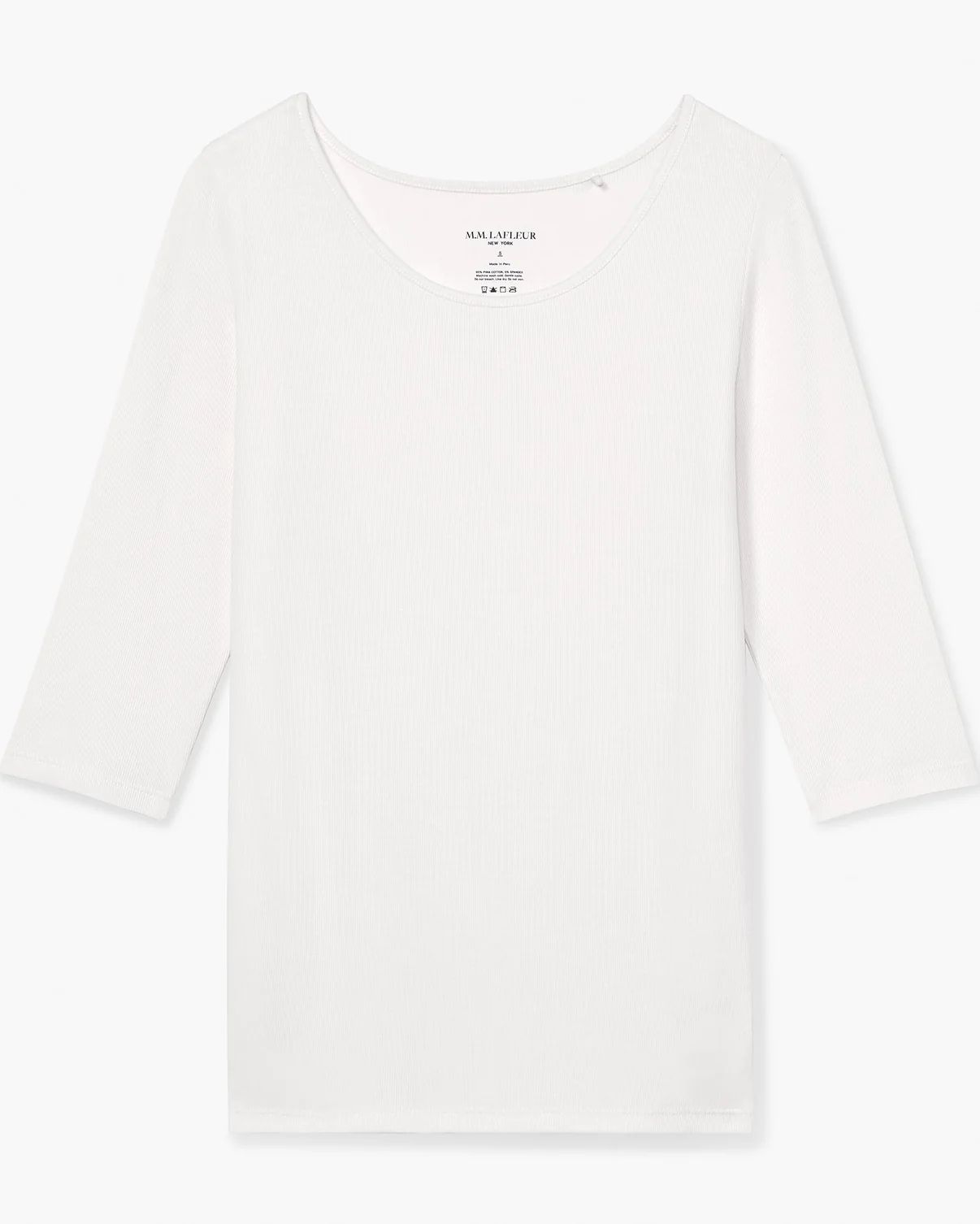 The Soyoung T-Shirt - Ribbed Pima Cotton | MM LaFleur