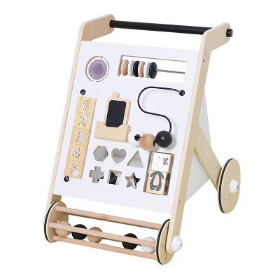 Asweets Wonder & Wise Wooden Baby Push and Pull Multifunctional Activity Walker with Interactive ... | Target