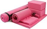 BalanceFrom GoYoga 7-Piece Set - Include Yoga Mat with Carrying Strap, 2 Yoga Blocks, Yoga Mat Towel | Amazon (US)