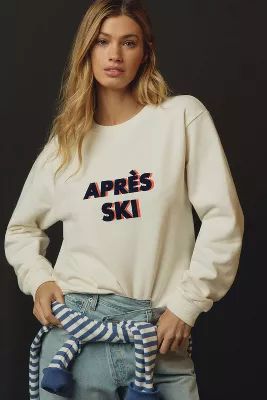 KULE The Oversized Après Ski Sweatshirt | Anthropologie (US)