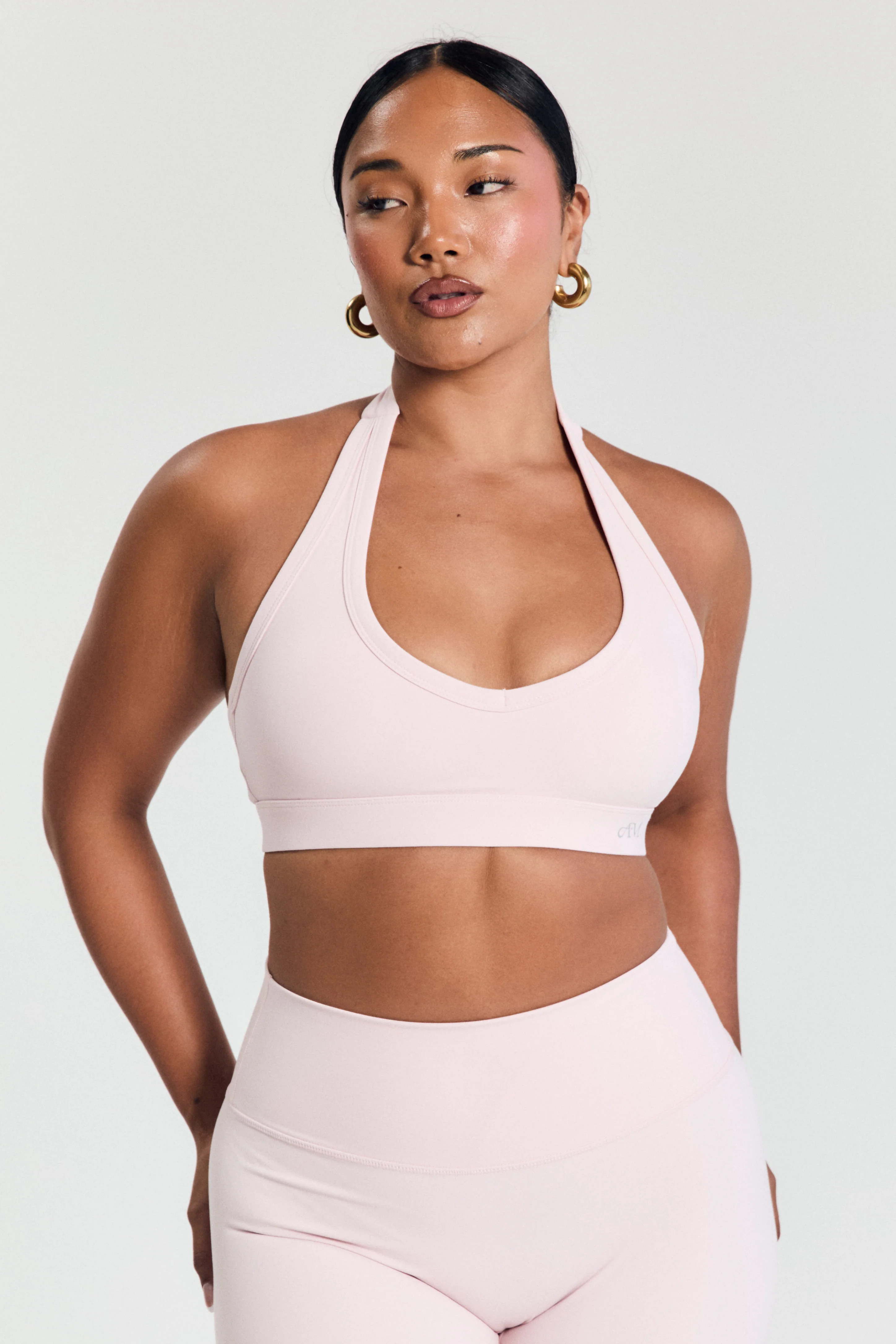 Pink Halter Crop | All for Mimi