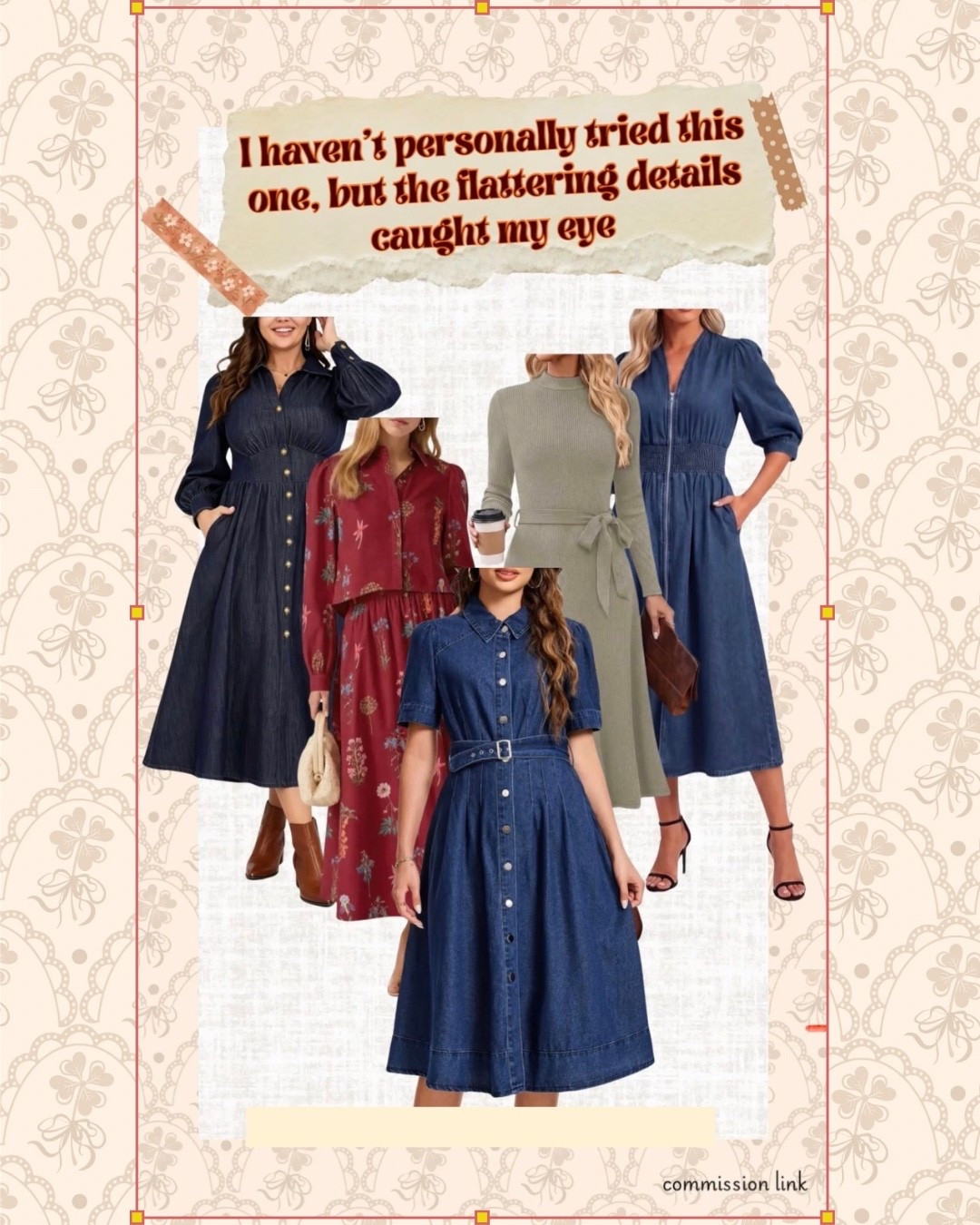 fall outfits women over 50
✨ LOOKING FOR A FLATTERING LONG DRESS? THESE DETAILS MATTER! ✨

A cinched waist defines your shape, while vertical buttons create a line that carries the eye down, helping create a longer, more streamlined look. Add a flowy silhouette and you’ve got a flattering dress for curves that feels feminine and effortless. 🤎

Because flattering fashion isn’t about hiding—it’s about finding pieces that work with your curves and make you feel confident! ❤️

Save this for your next dress hunt & check out these finds! 🛍️✨

#ltkseasonal #ltkmidsize

#LTKootd #LTKOver40 #LTKPlusSize