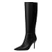 Womens Knee High Boots Stiletto Heel Pointed Toe Tall Long Boots | Amazon (US)