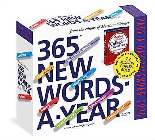 365 New Words-A-Year Page-A-Day Calendar 2020 | Amazon (US)