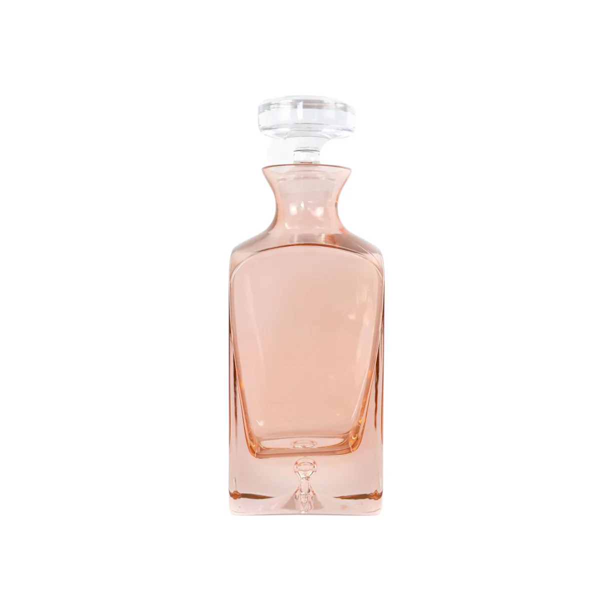 Estelle Colored Decanter - Blush Pink | Christian Ladd Home