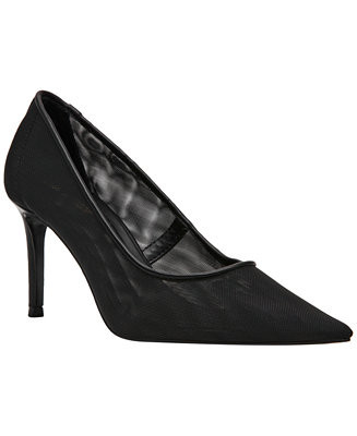 Women's Nicoletto Pointed Toe Mid-Heel Pumps | Macy's