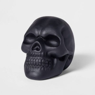 Skull Halloween Décor Black - Hyde & EEK! Boutique™ | Target