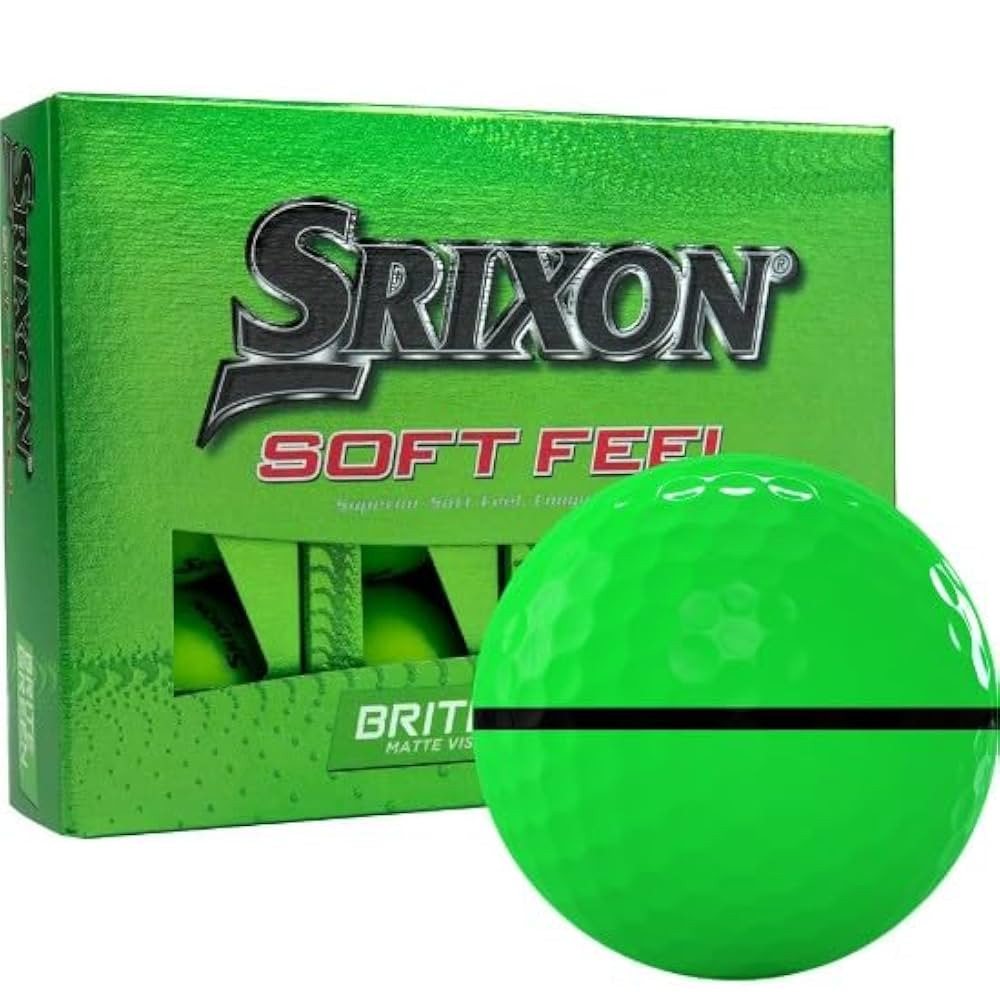 Srixon Soft Feel 13 Green AlignXL Golf Balls | Amazon (US)