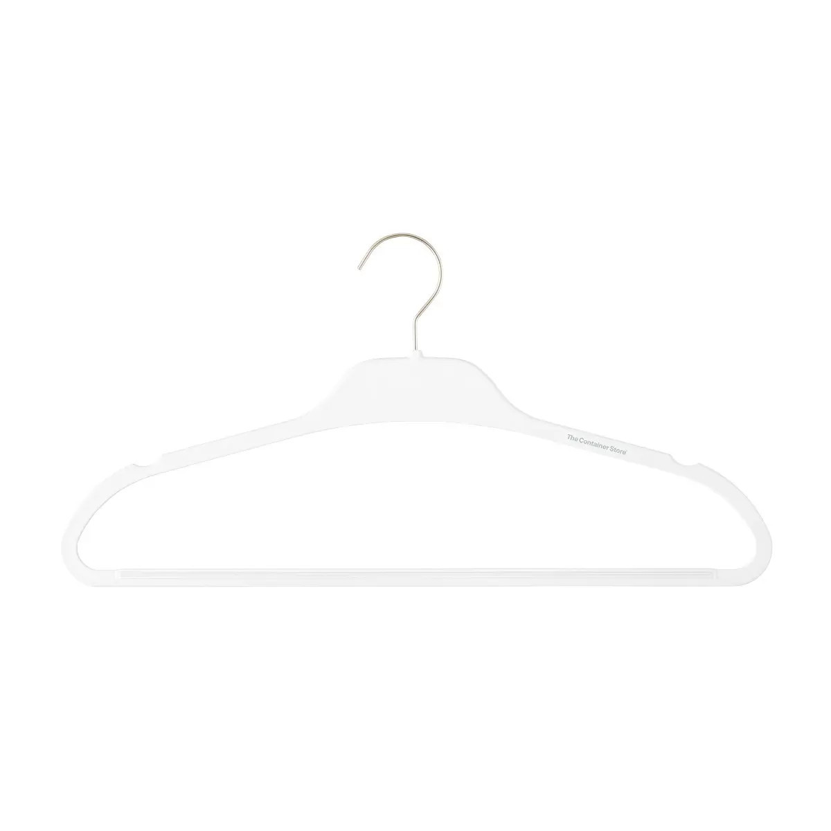 The Container Store Non-Slip Rubberized Hangers | The Container Store