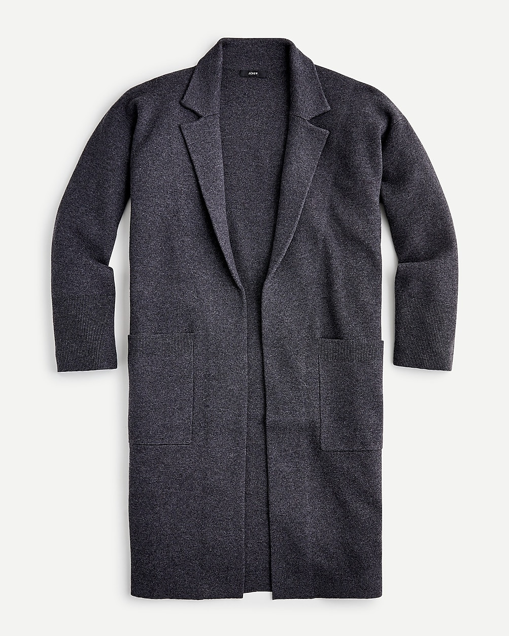 Ella open-front long sweater-blazer | J. Crew US