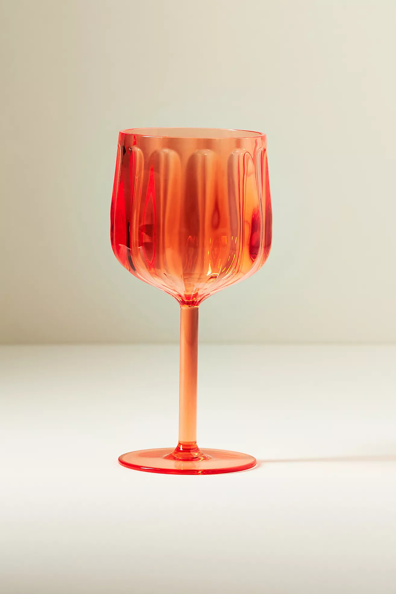 Lucia Acrylic Wine Glasses, Set of 4 | Anthropologie (US)