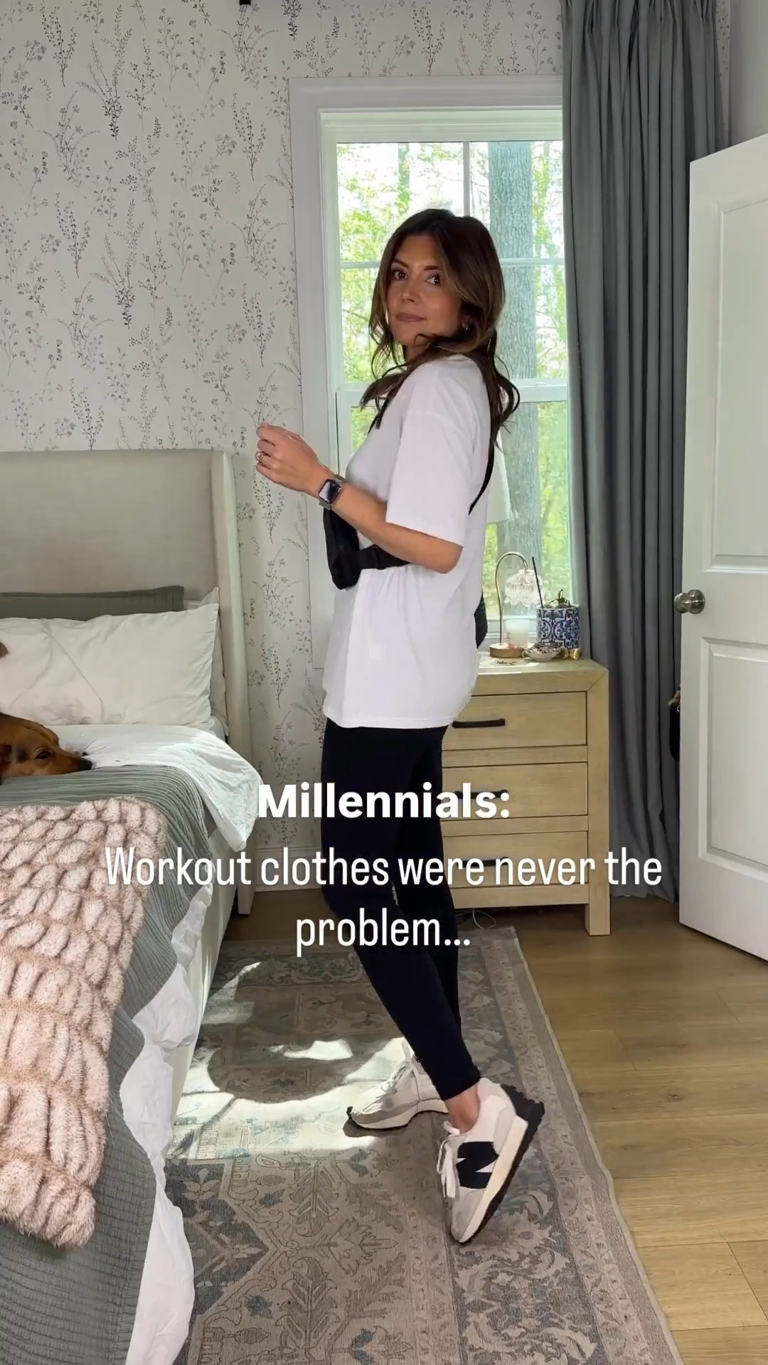 2018 vs 2026: our millennial mom athletic outfits are so much better now!! Im 5’7” and a typical 4 or small. Millennial mom outfit upgrade! 

#LTKOver40 #LTKTall