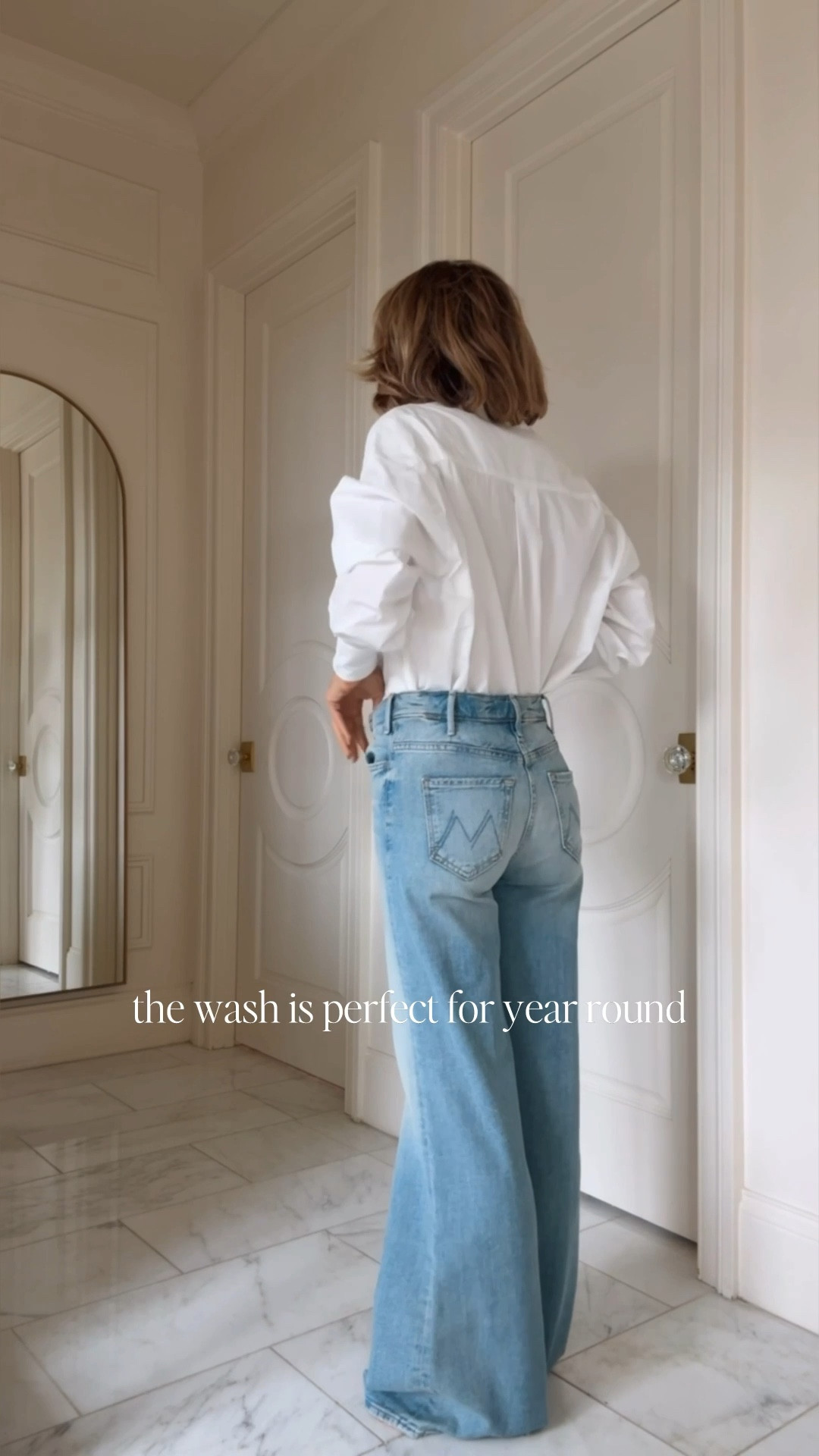 Best seller and for good reason- these jeans are so flattering. I'm 5'7 and these fit tts 