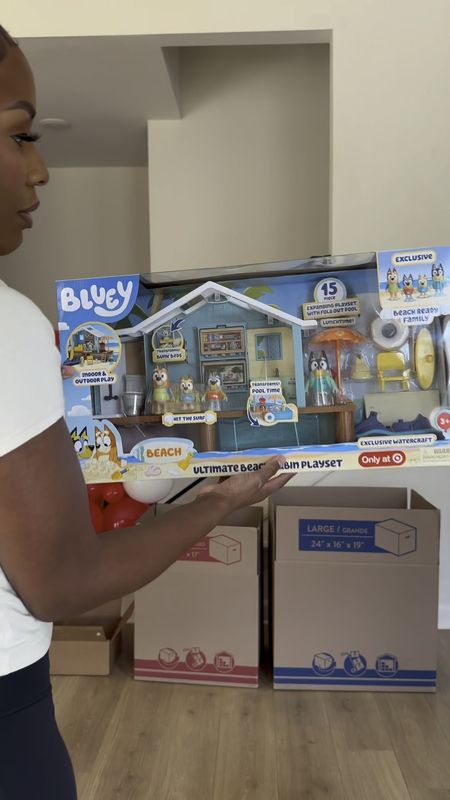 #ad Last minute gift idea for kids @target and to save time on wrapping them just add the goodies to a “Gift Tower Set”! My girls are obsessed with Bluey so the Bluey's Ultimate Beach Cabin Playset for the win
#target #targetpartner #toys #lastmintuegifts #giftguide

#LTKkids #LTKHoliday #LTKfamily