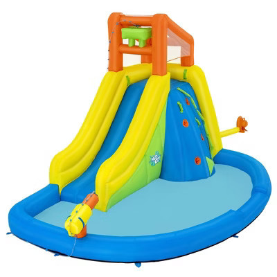 H2OGO! Mount Splashblast Mega Water Park –Inflatable Pool, Slide & Climbing Wall | Target