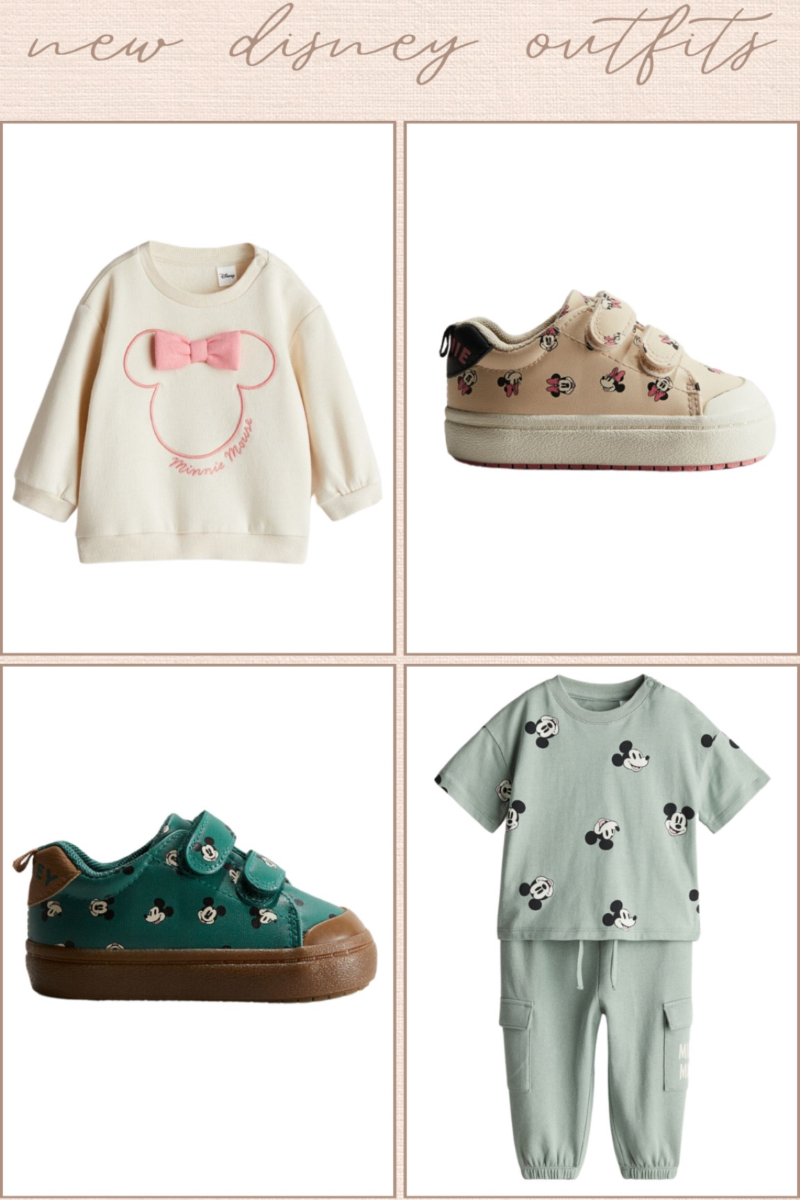 New Disney outfits for kids! Mickey & Minnie Mouse 

#LTKBaby #LTKKids #LTKFamily