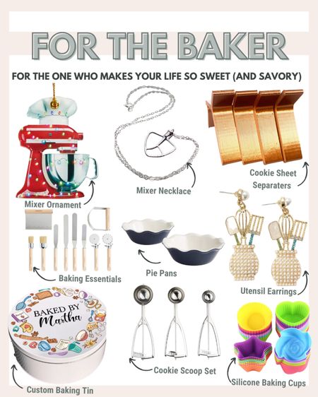 Gift ideas for the baker, gift guide for the baker, gifts for bakers, baking gifts

#LTKCyberWeek #LTKHoliday #LTKGiftGuide