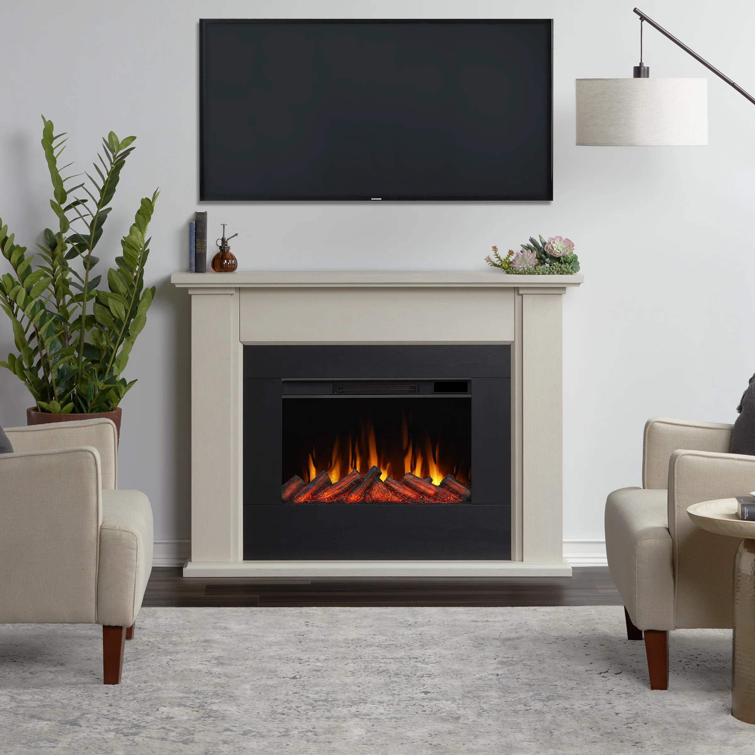 Real Flame Tejon 52" Slim Electric Fireplace by Real Flame & Reviews | Wayfair | Wayfair North America