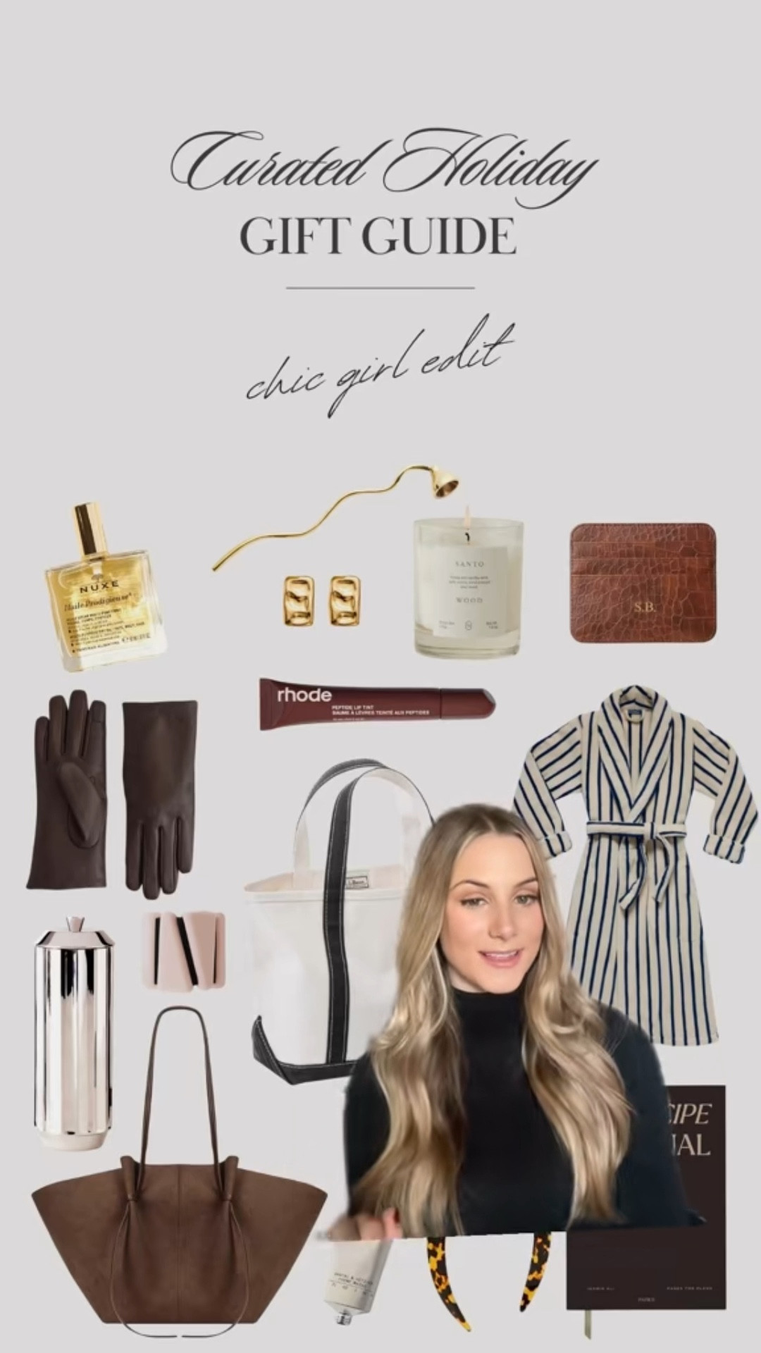 The chic girl’s gift guide #giftguide #christmasgifts #gifts

#LTKStyleTip #LTKSeasonal #LTKFindsUnder50