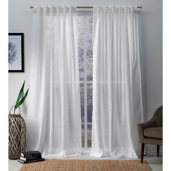 Bella Light Filtering Window Curtain Panel - Exclusive Home | Target