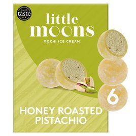 Little Moons Honey Roasted Pistachio Mochi Ice Cream | Ocado | Ocado