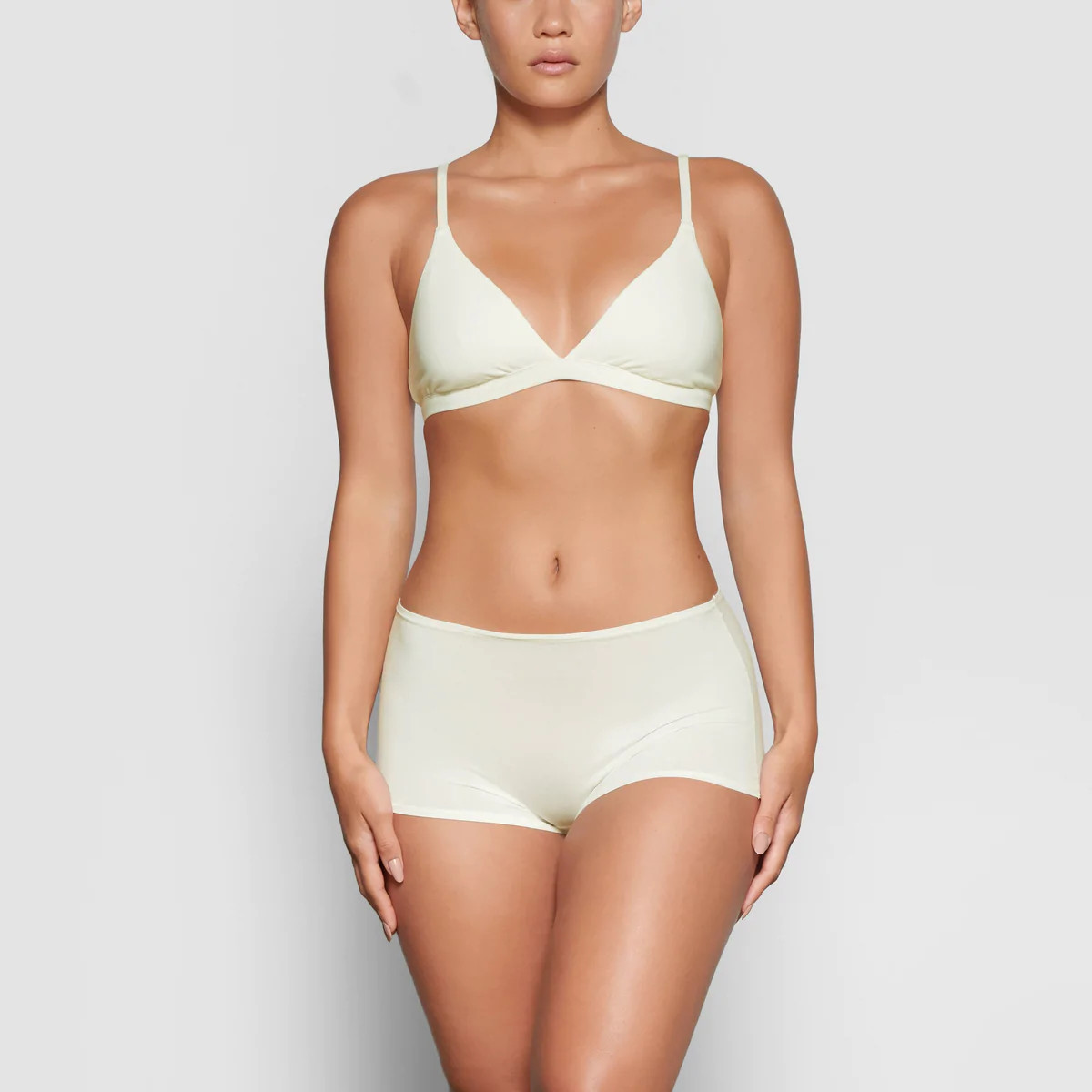 COTTON JERSEY TRIANGLE BRALETTE | SKIMS (US)