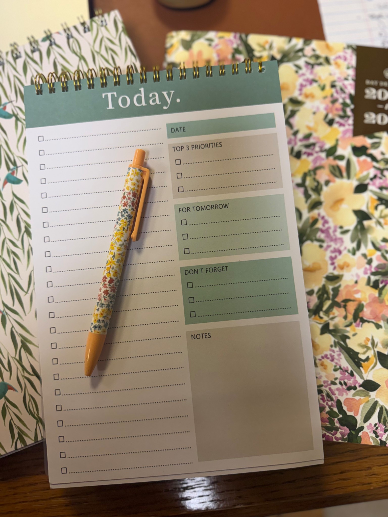 $5 todo list?! YES! If you’re a list person this is so great! Using this for my daily work tasks and I got another for our home stuff. I need a list and the feeling of crossing stuff out! #officesupplies #momlife #workingmom #corporatemok #todolisy

#LTKdayinmylife #LTKWorkwear #LTKmomlife