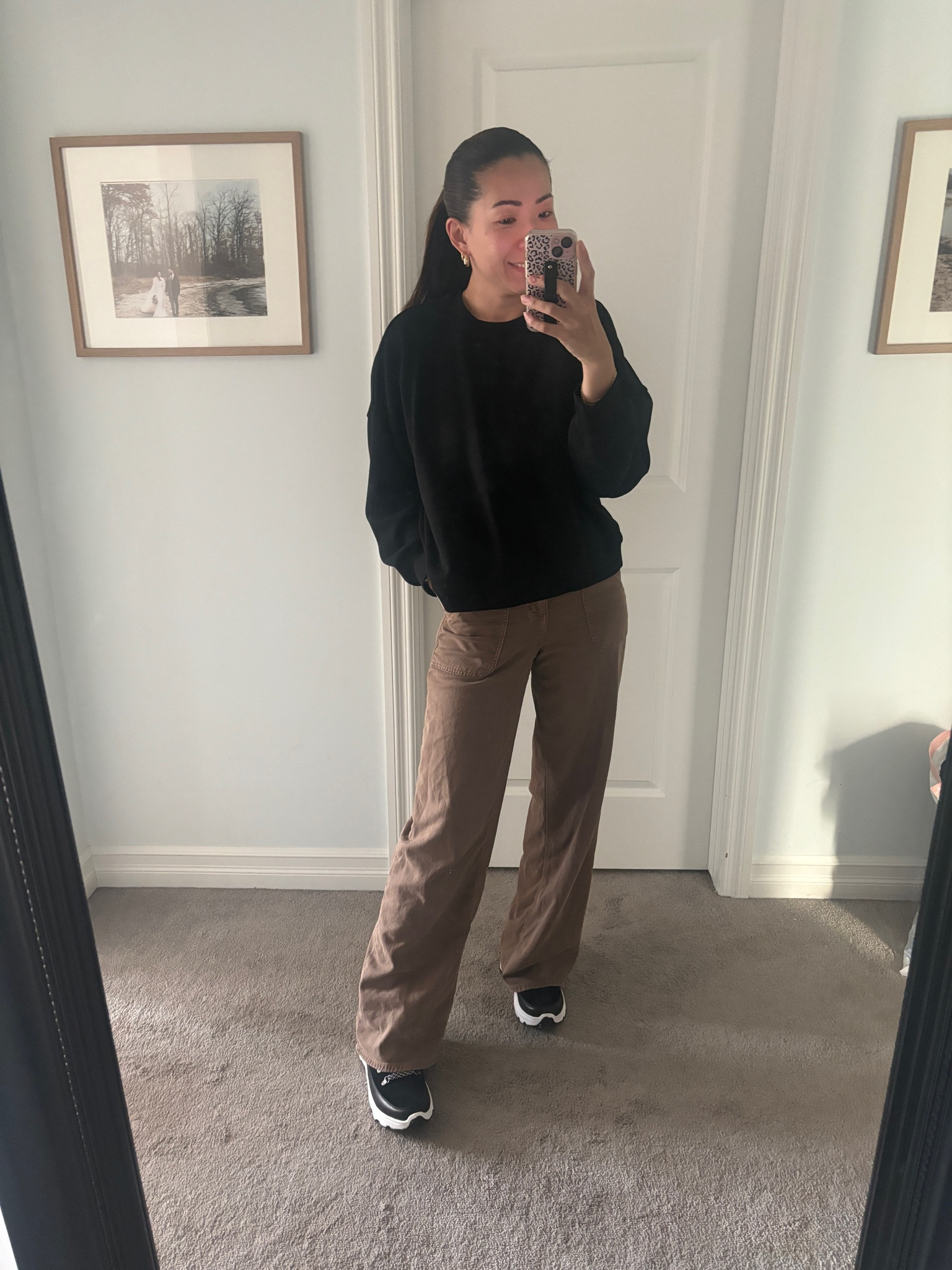 My fave wide leg jeans 