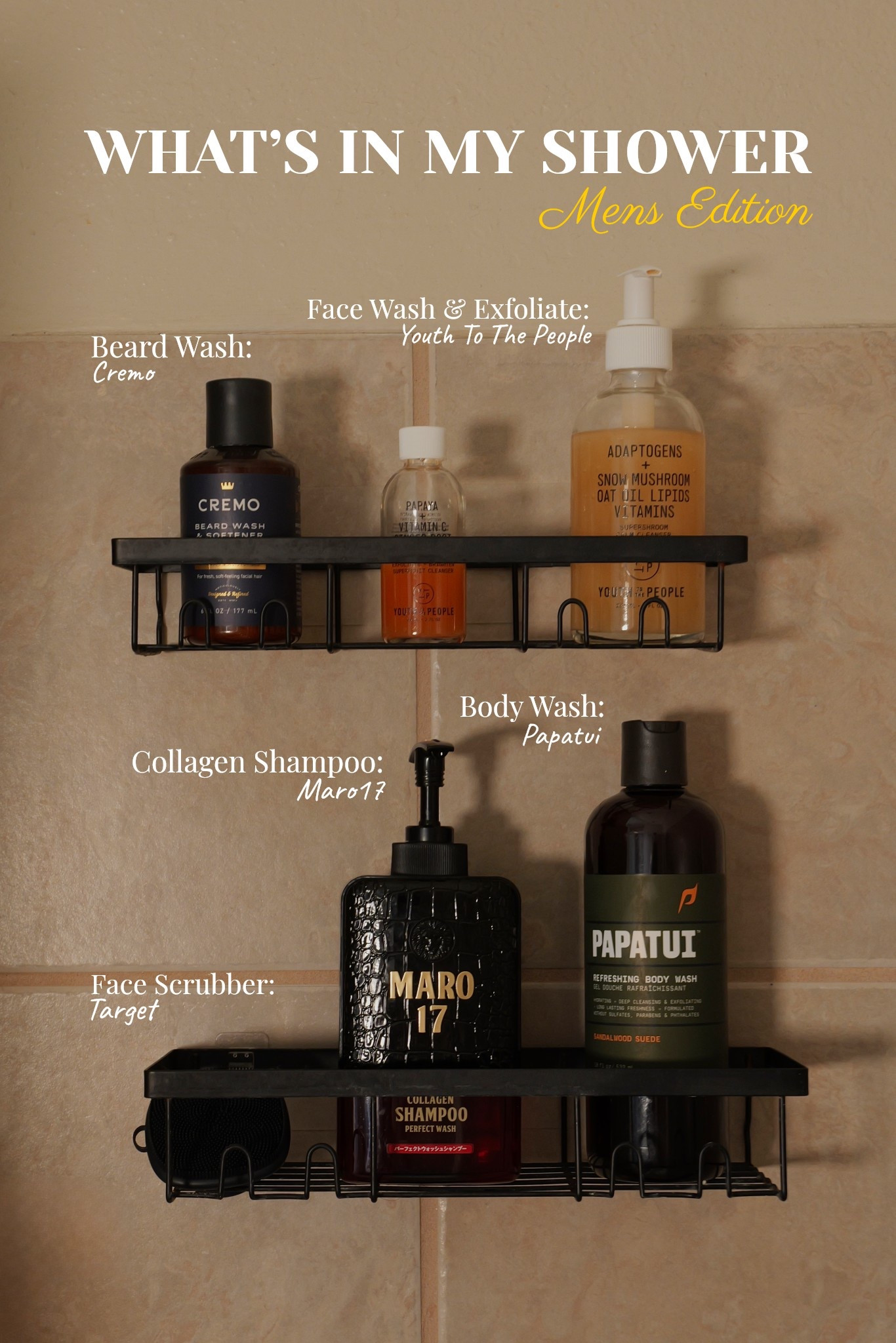 Men’s shower products I’m currently using and loving so far!

#LTKselfcare #LTKMens #LTKHome