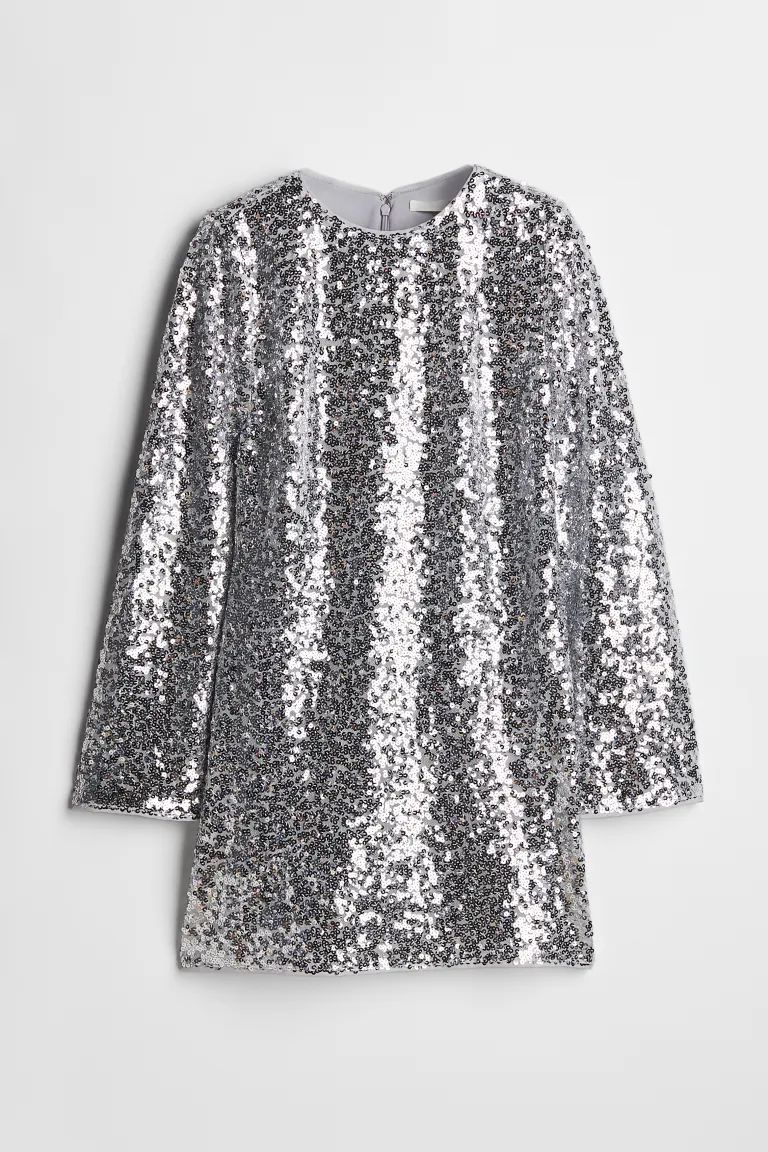 Sequined dress | H&M (UK, MY, IN, SG, PH, TW, HK)