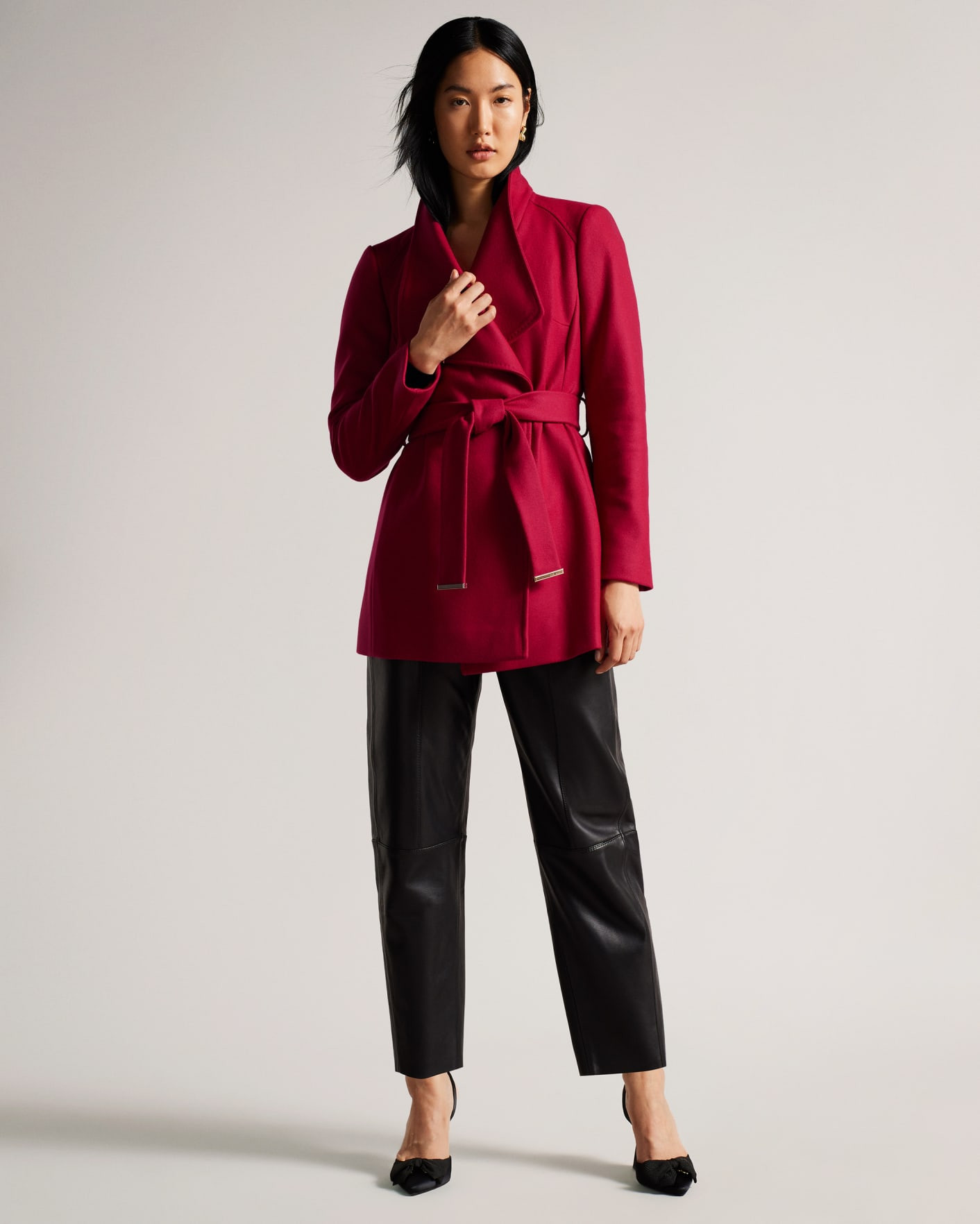 Wool-cashmere wrap coat | Ted Baker (US)