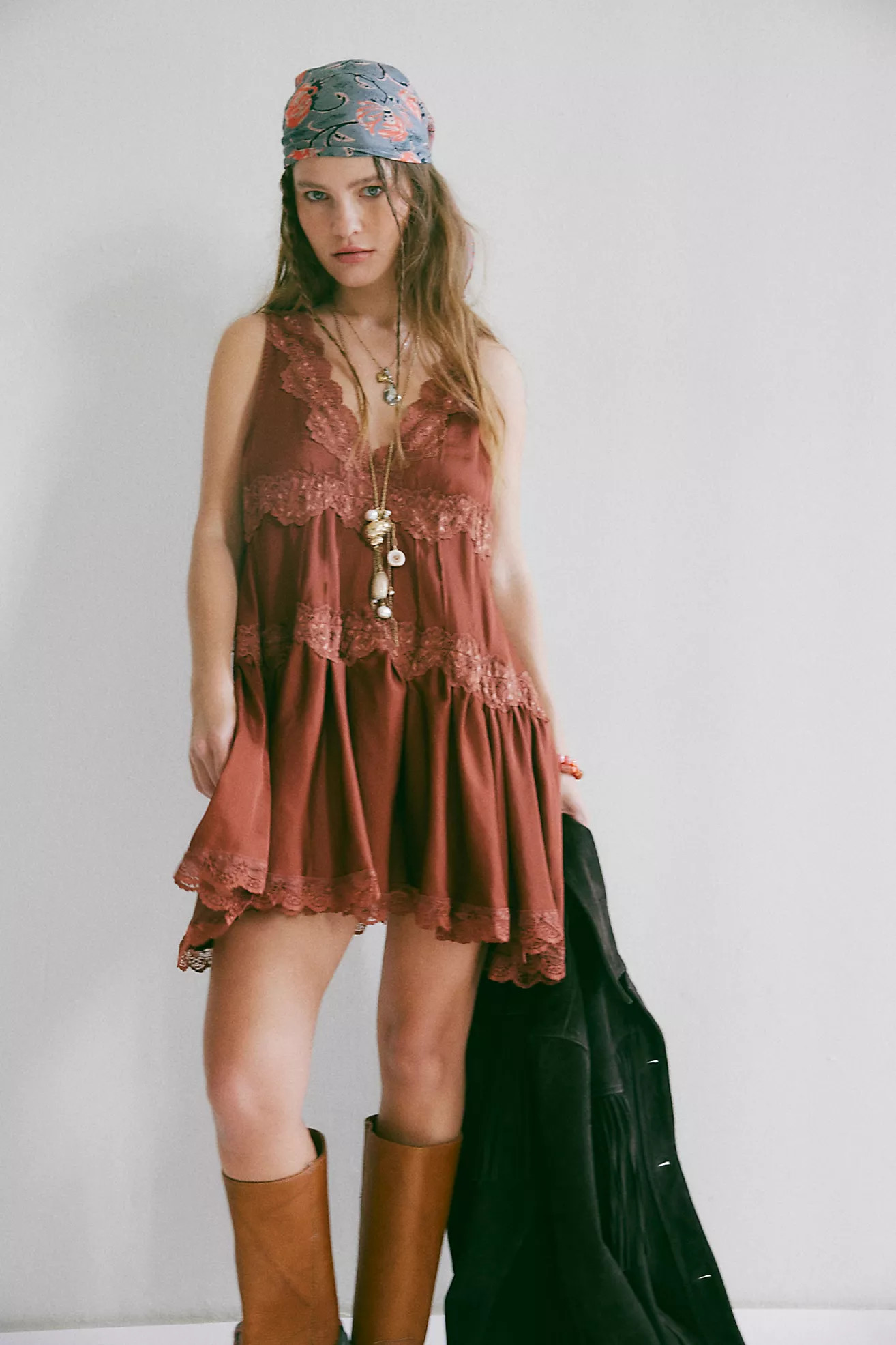 In This Groove Mini Slip Dress | Free People (UK)