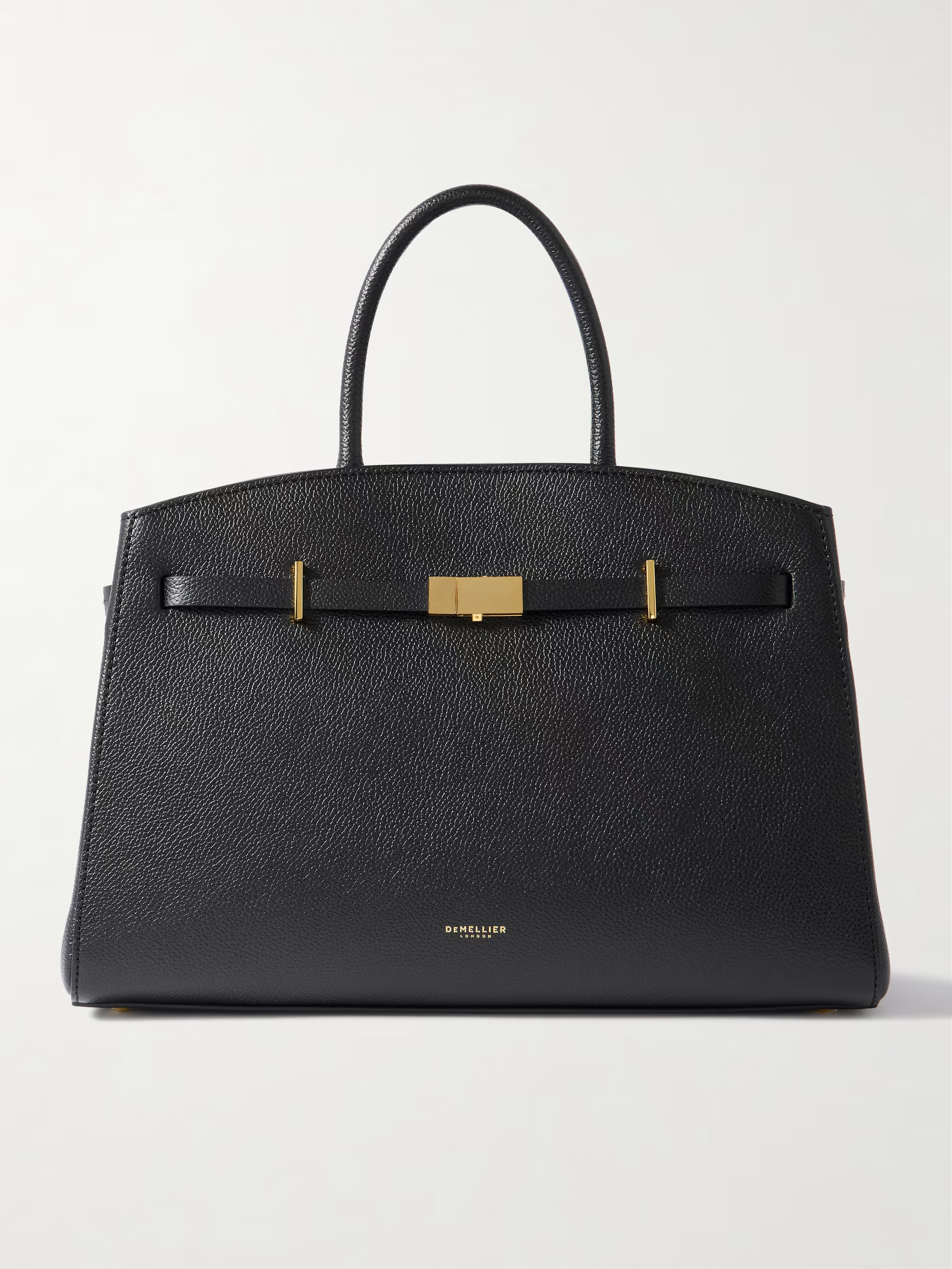 The Hudson textured-leather tote | NET-A-PORTER (US)