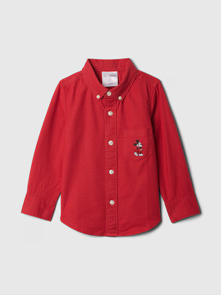 Gap × Disney Baby Mickey Mouse Oxford Shirt | Gap (US)
