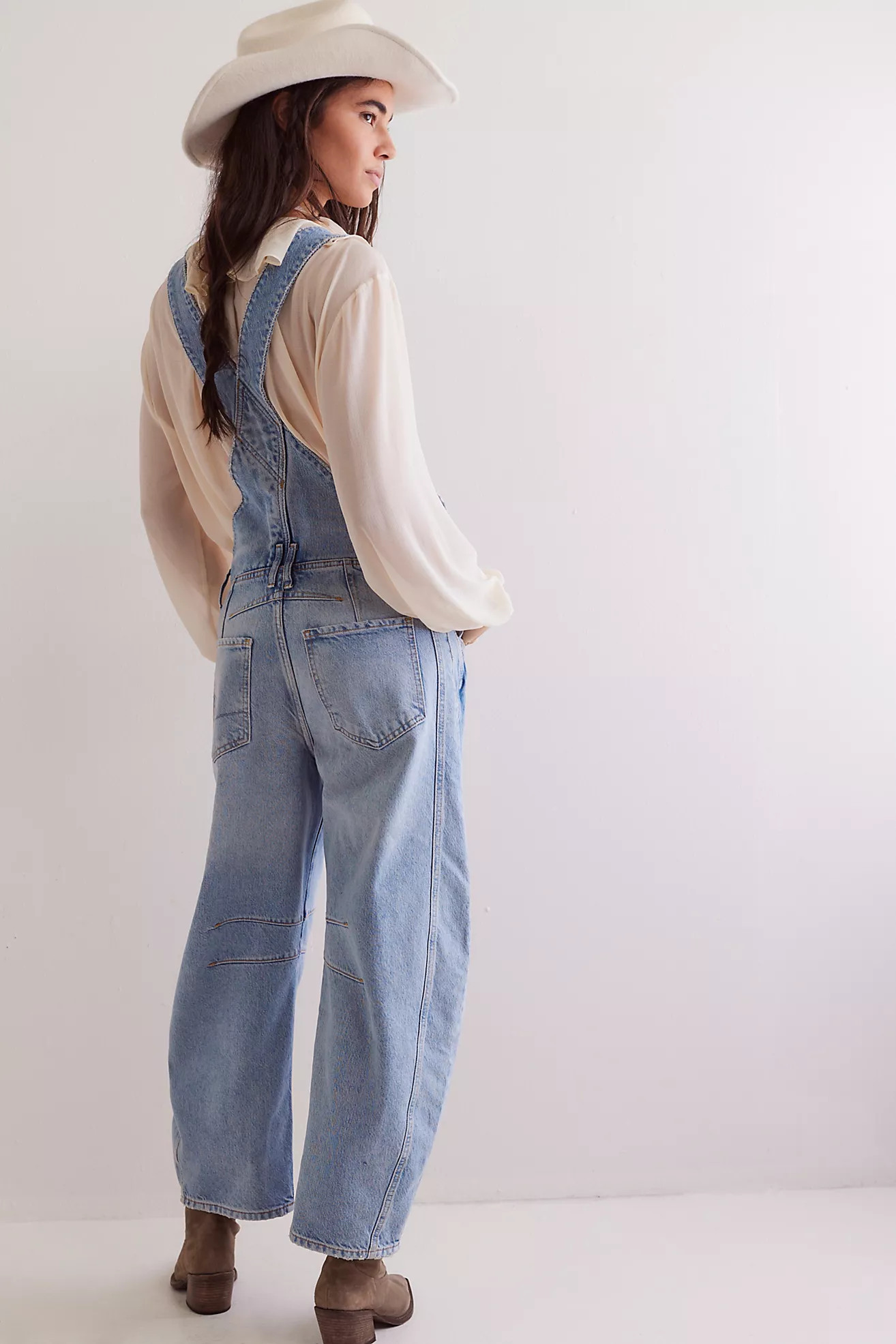 We The Free Good Luck Barrel Overalls | Free People (Global - UK&FR Excluded)