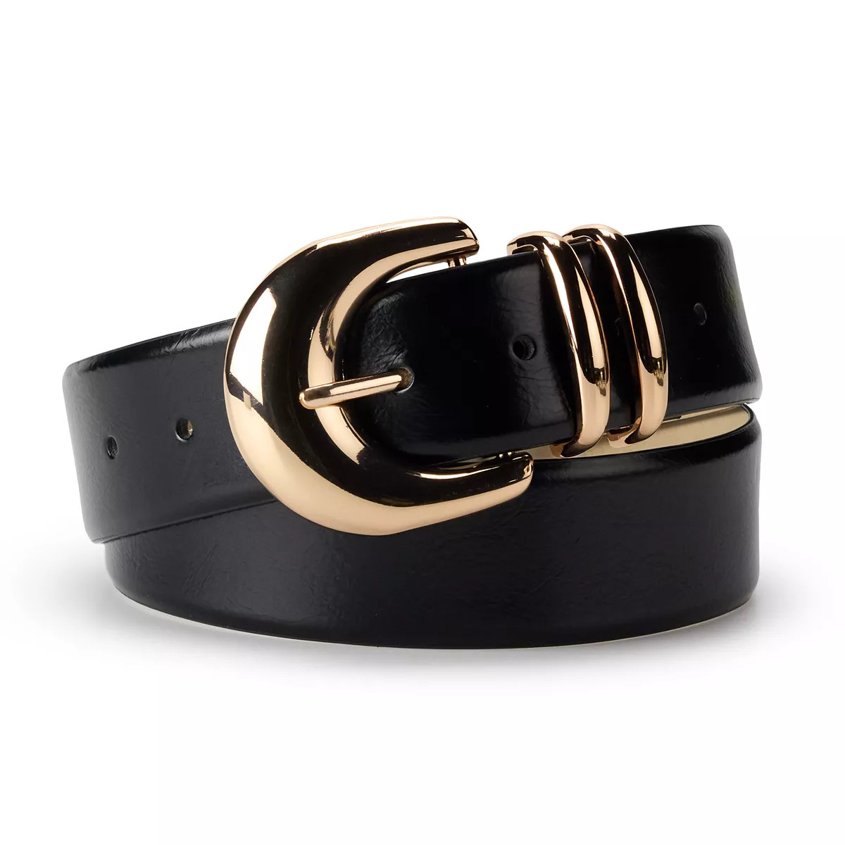 Women's Nine West Buckle And Loop Belt | Kohl's