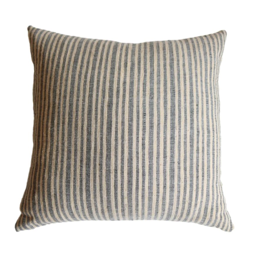Arlo Wool Stripe Pillow Cover | Danielle Oakey Interiors INC