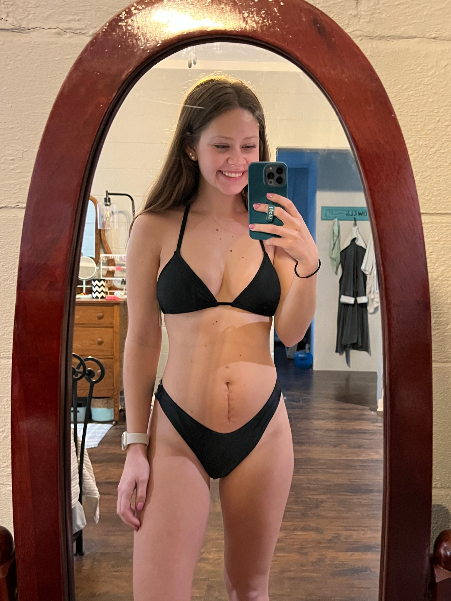 Aerie bathing suit!! Wearing a size small in both! 

#LTKswim #LTKunder50 #LTKSeasonal