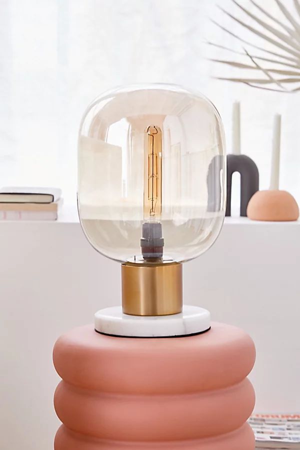 Ariana Glass Table Lamp | Urban Outfitters (US and RoW)