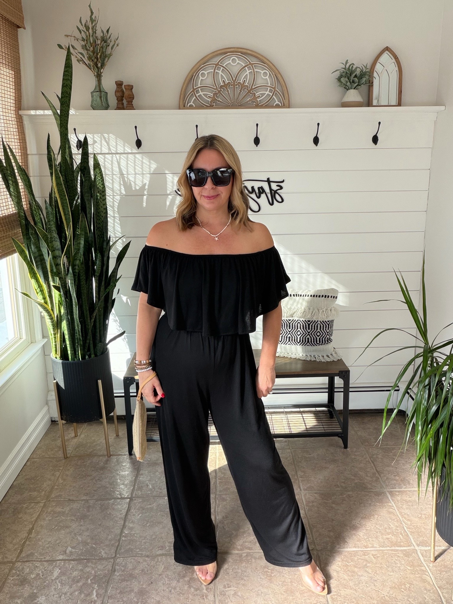 Summer outfit idea, date night outfits. I’m wearing a medium in this jumpsuit

#LTKOver40 #LTKPetite #LTKTravel