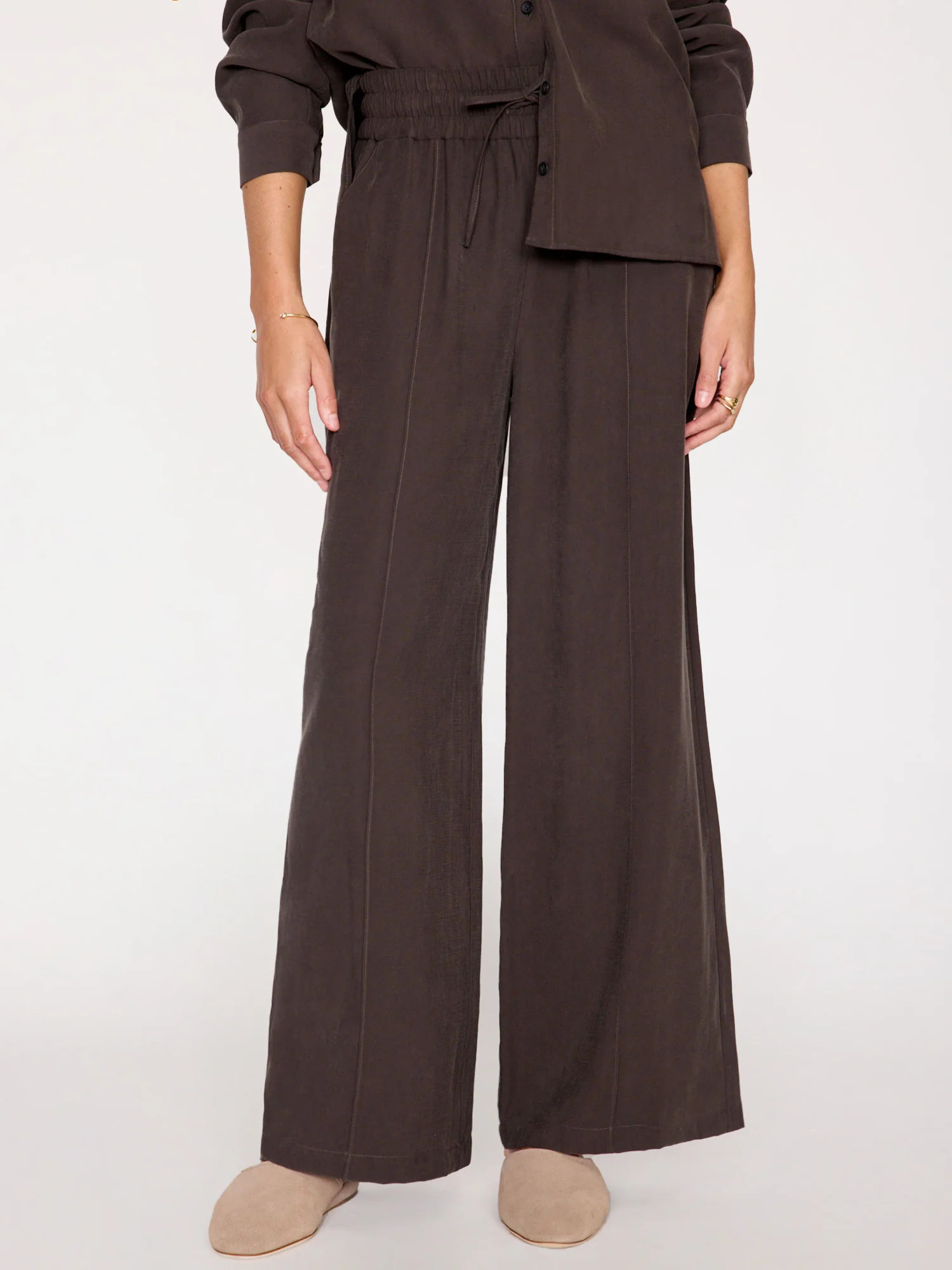 Women's Aaron Pant in Licorice | Brochu Walker | Brochu Walker