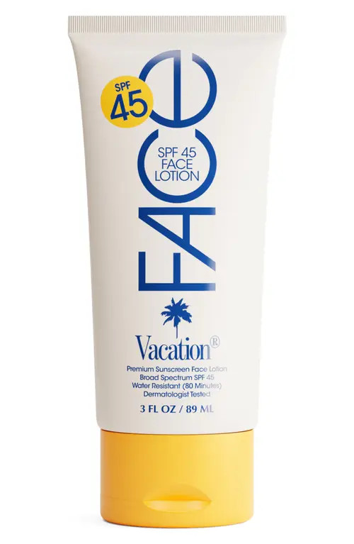 Vacation Classic Face Lotion SPF 45 at Nordstrom, Size 3 Oz | Nordstrom