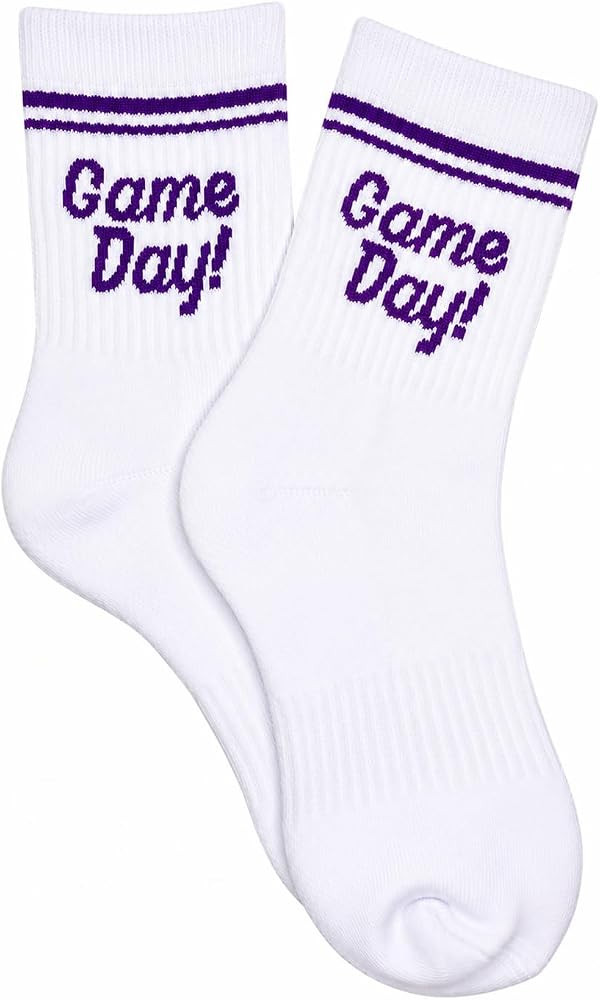 Game Day Socks for Women, Sports Fan Gifts, Team Spirit Socks | Amazon (US)