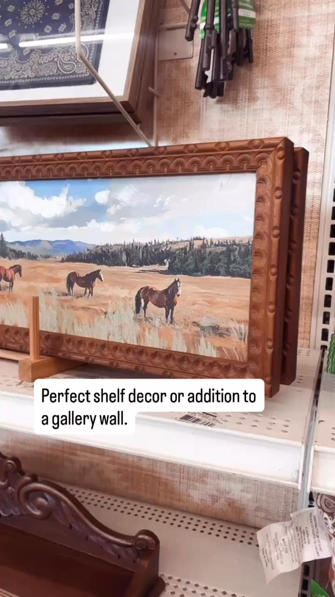 Home decor for horse lovers! Michael’s Stores has a new western equestrian home decor collection that I’m loving. 

This western horse print would be the perfect addition to a gallery wall or make fun shelf decor. 

#LTKSaleAlert #LTKTravel #LTKHome