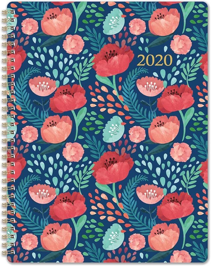 2020 Planner - Weekly & Monthly Planner with Marked Tabs, 8.5" x 11", Thick Paper + Contacts + Ca... | Amazon (US)