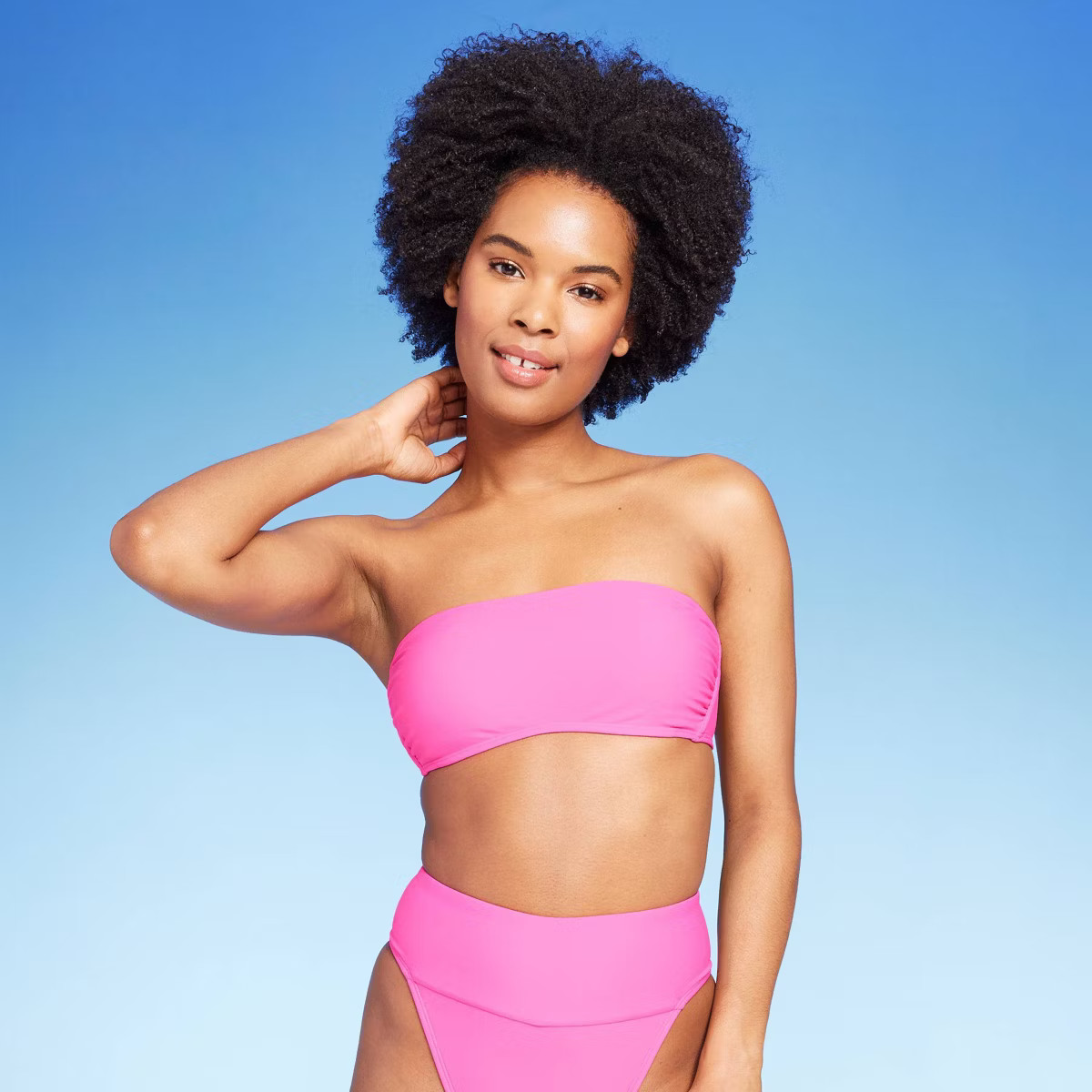 Women's Bandeau Bikini Top - Wild Fable™ | Target